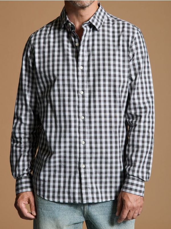 Sinsay Sinsay - Karirana košulja - siva