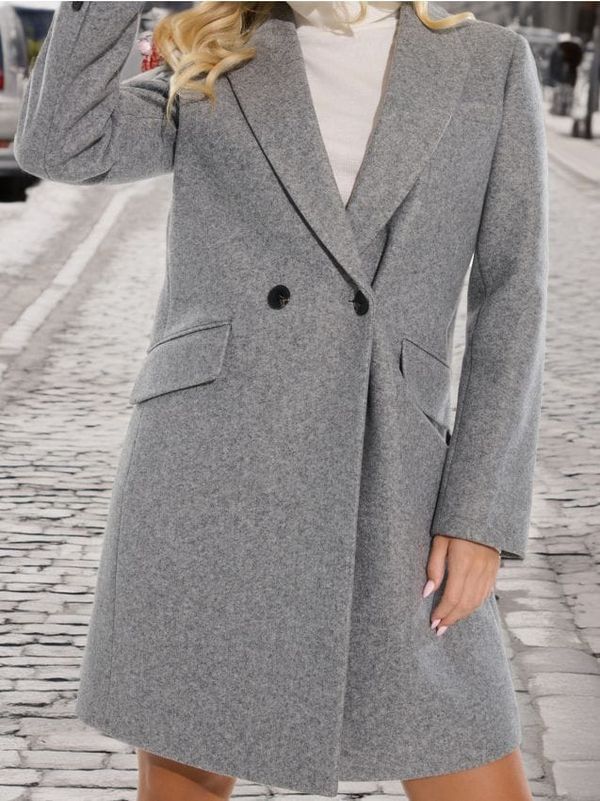 Sinsay Sinsay - Klasični kaput - siva