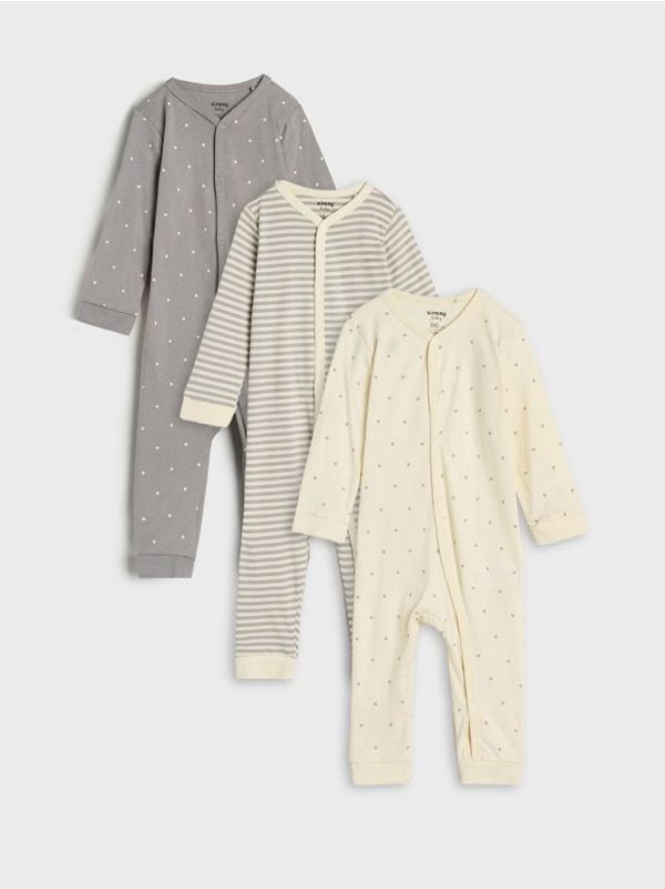 Sinsay Sinsay - Kombinezon - 3 komada - krem