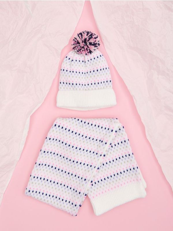 Sinsay Sinsay - Komplet kape i šala - više boja