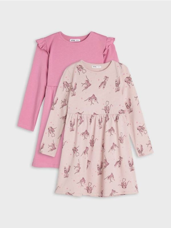 Sinsay Sinsay - Komplet od 2 haljine - roze