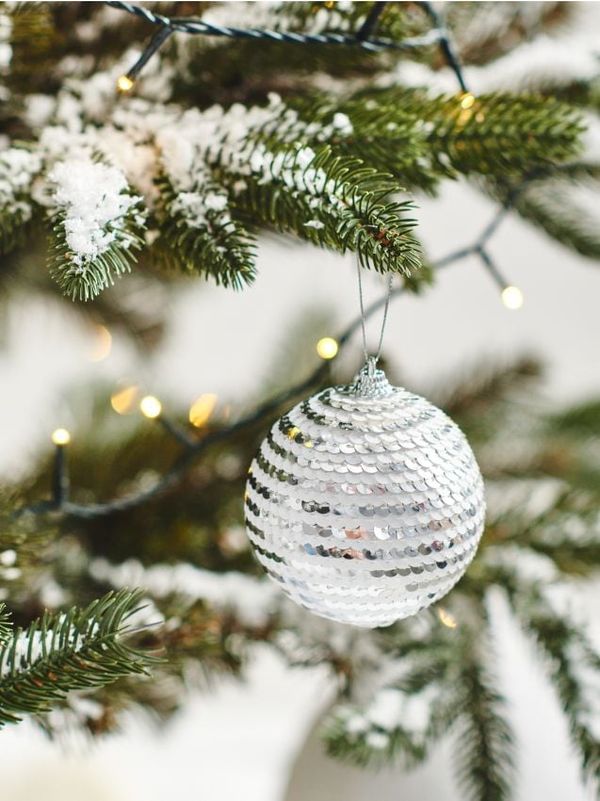 Sinsay Sinsay - Komplet od 4 božićna ukrasa - bijelo