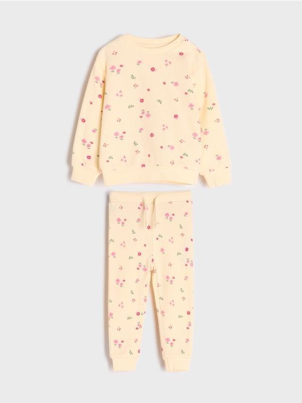 Sinsay Sinsay - Komplet od žerseja - krem