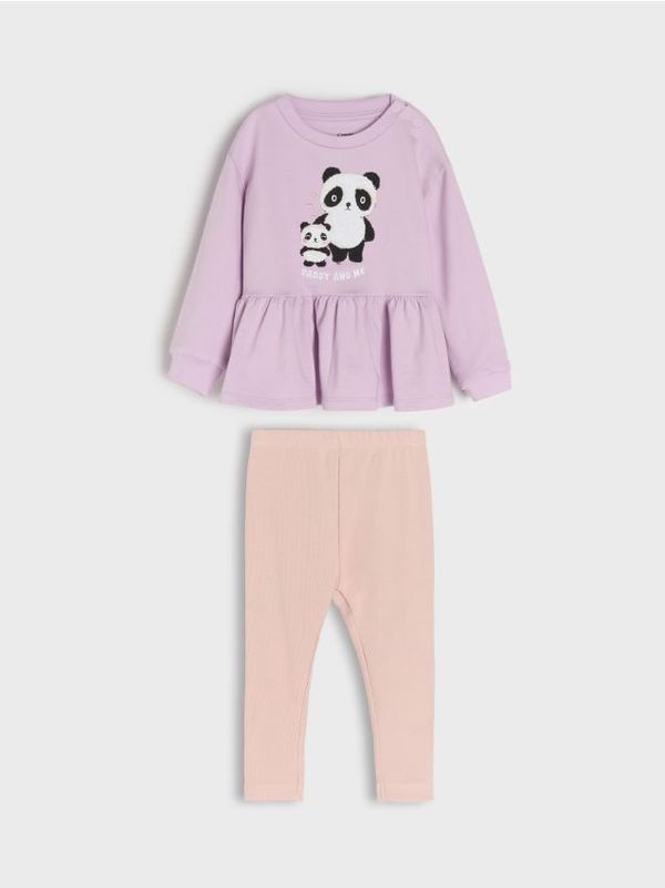 Sinsay Sinsay - Komplet od žerseja - ljubičasta