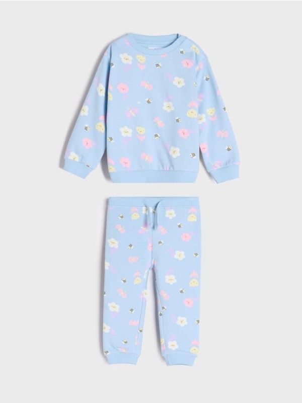 Sinsay Sinsay - Komplet od žerseja - mid blue