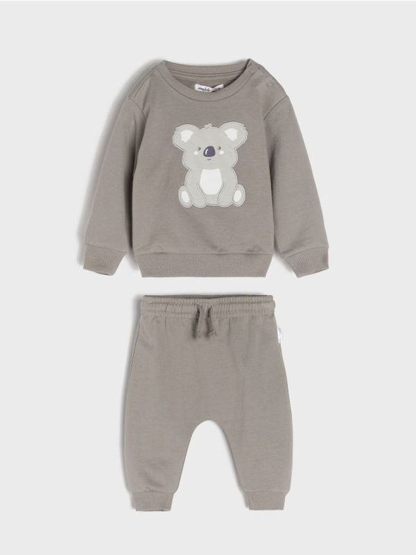 Sinsay Sinsay - Komplet od žerseja - sivo