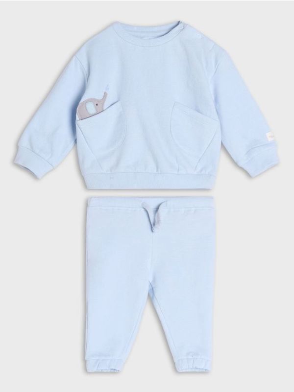 Sinsay Sinsay - Komplet od žerseja - svijetlo plava