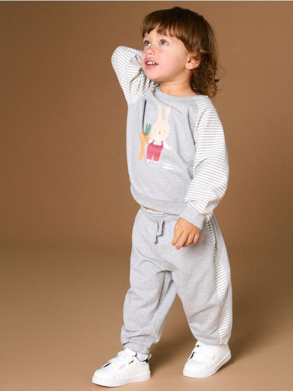 Sinsay Sinsay - Komplet trenerka - siva