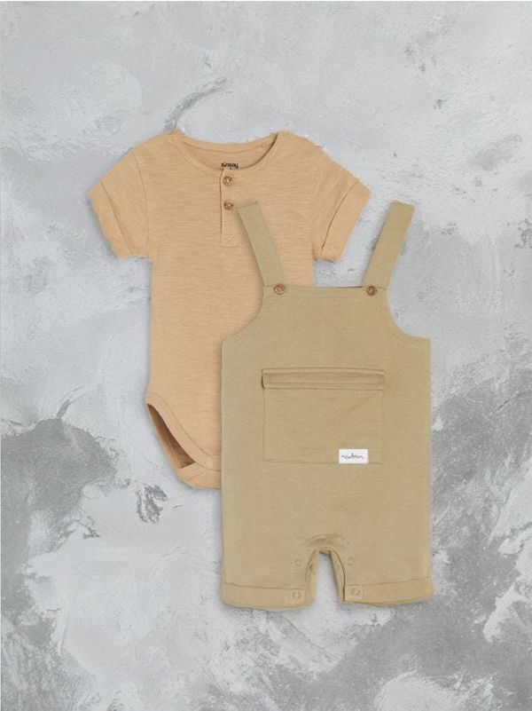 Sinsay Sinsay - Komplet za bebe - khaki