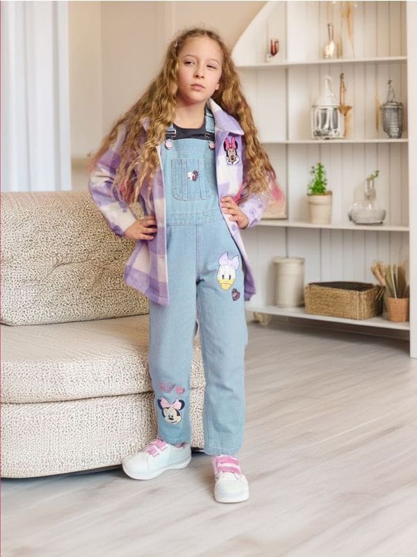 Sinsay Sinsay - Košulja-jakna n Mickey Minnie - ljubičasta