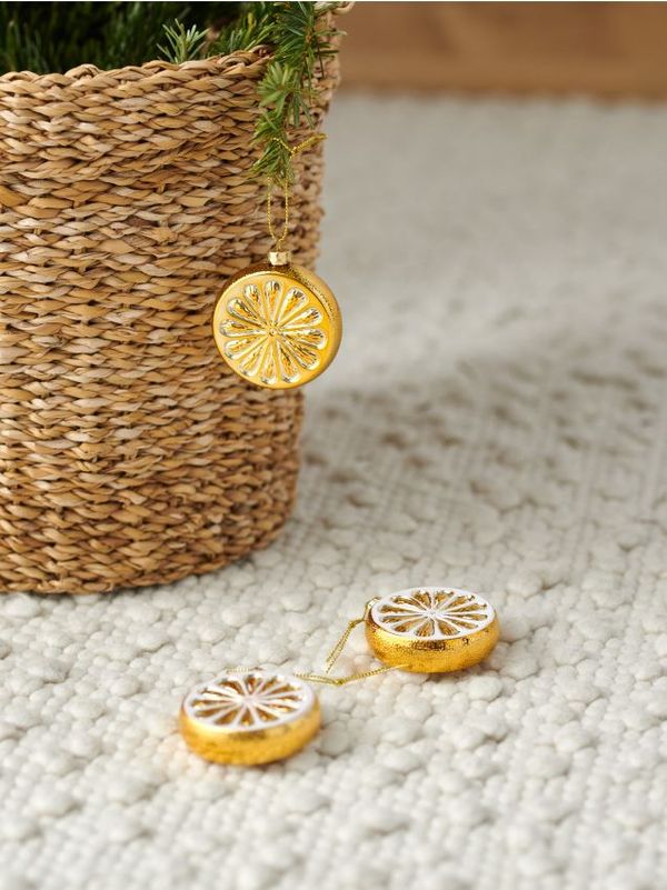 Sinsay Sinsay - Kuglice 3 pakovanje - zlato