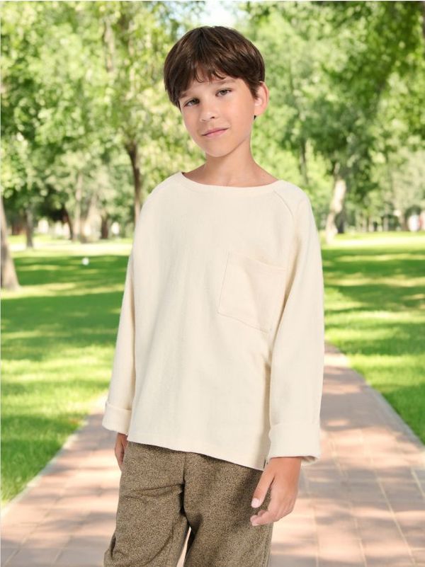 Sinsay Sinsay - Majica dugih rukava - bež