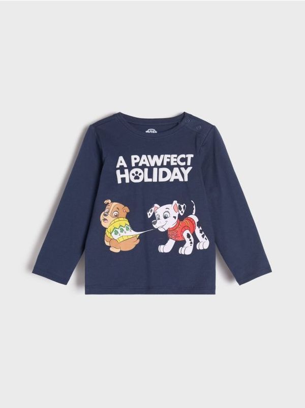 Sinsay Sinsay - Majica dugih rukava PAW Patrol - mornarsko plava