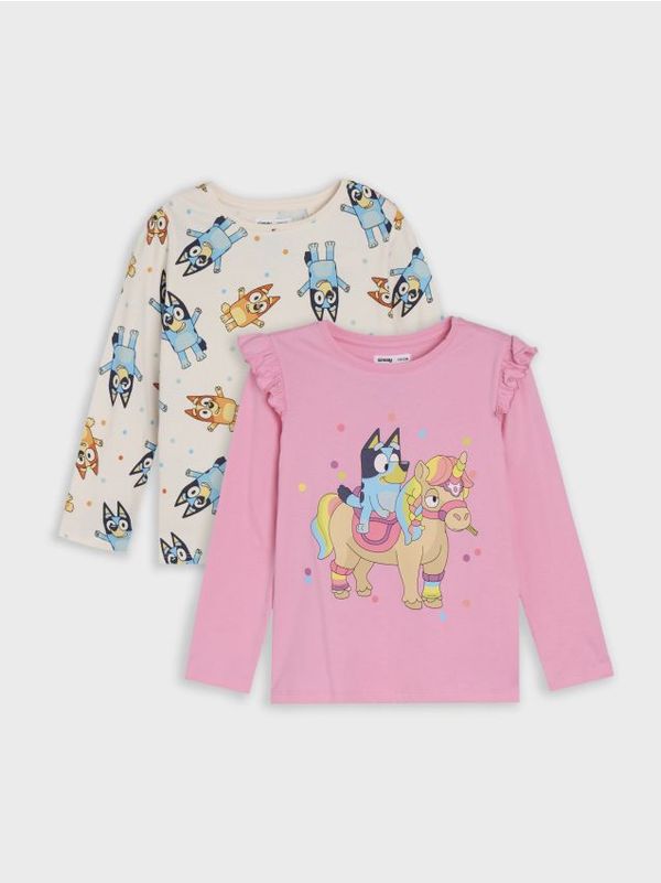 Sinsay Sinsay - Majica dugih rukava - roze