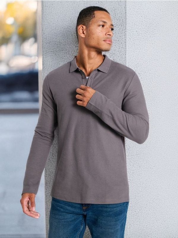 Sinsay Sinsay - Majica dugih rukava - siva