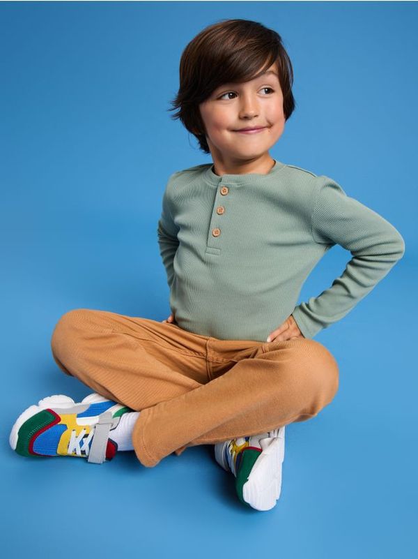 Sinsay Sinsay - Majica dugih rukava - zelena