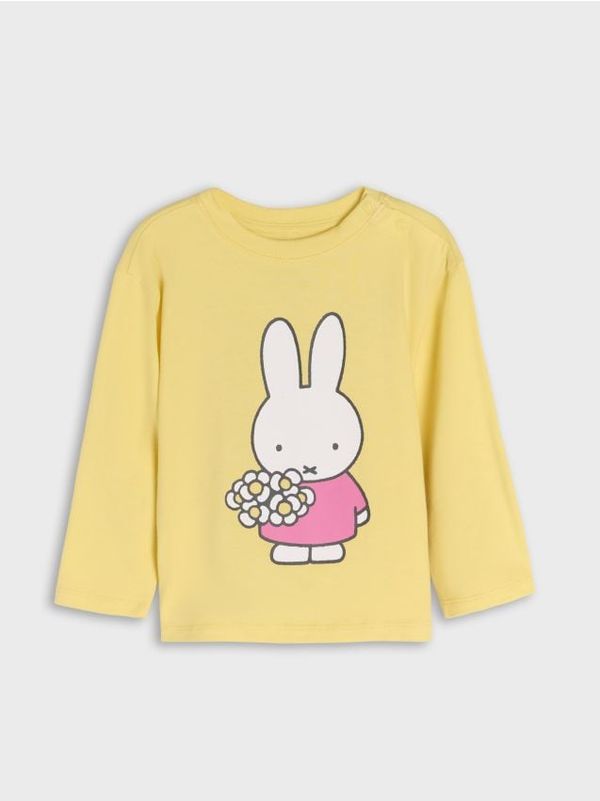 Sinsay Sinsay - Majica dugih rukava - žuta