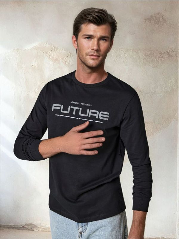 Sinsay Sinsay - Majica kratkih rukava - crno