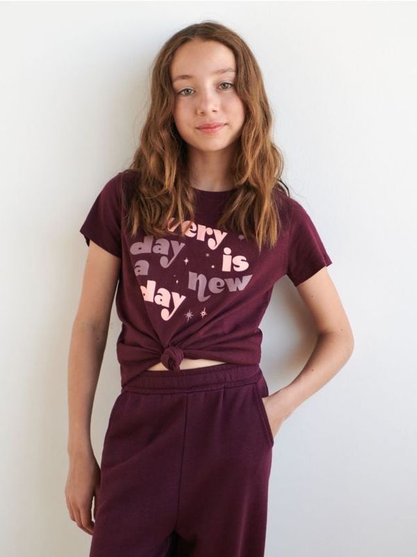 Sinsay Sinsay - Majica kratkih rukava - crveno