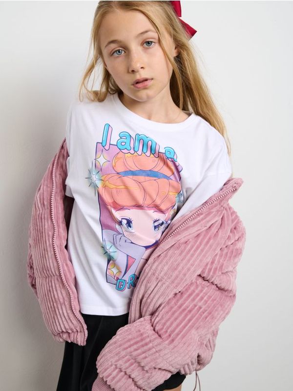 Sinsay Sinsay - Majica kratkih rukava Disney - bijelo