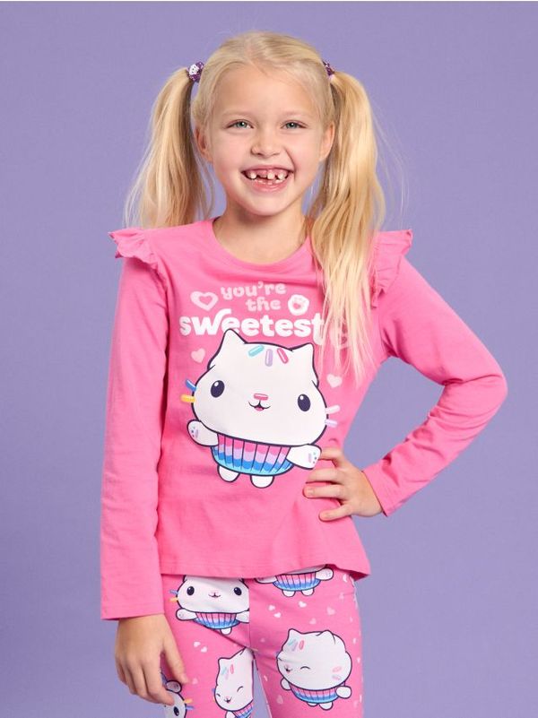 Sinsay Sinsay - Majica kratkih rukava Gabby's Dollhouse - roze