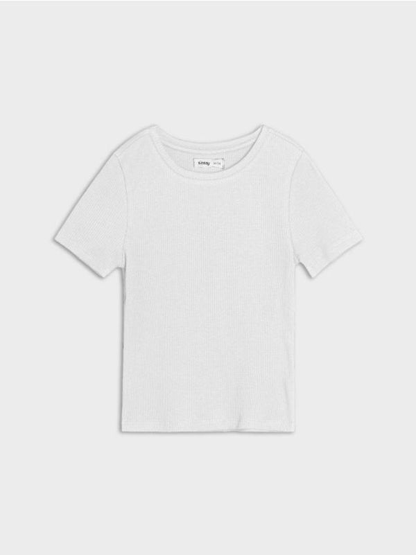 Sinsay Sinsay - Majica kratkih rukava - krem