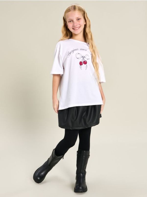 Sinsay Sinsay - Majica kratkih rukava - krem