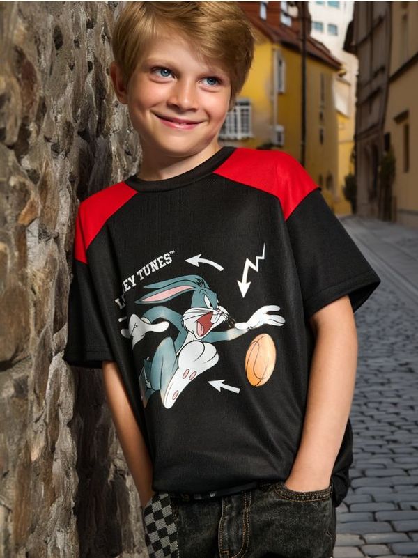 Sinsay Sinsay - Majica kratkih rukava Looney Tunes - crno