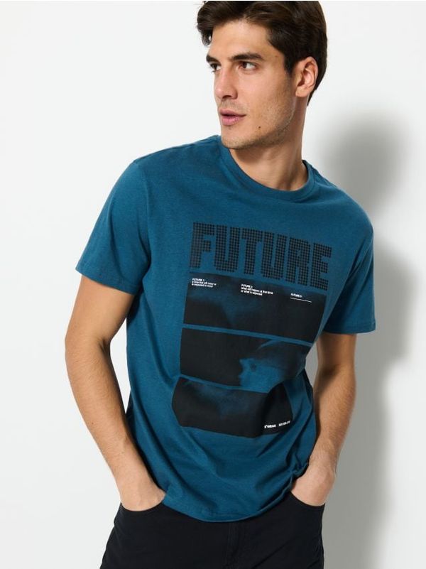 Sinsay Sinsay - Majica kratkih rukava - plava