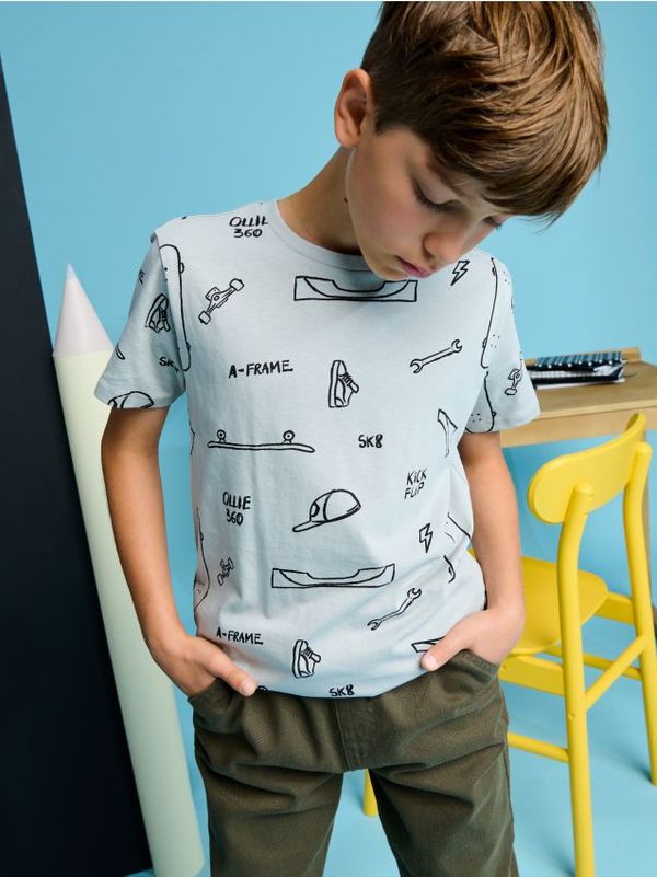 Sinsay Sinsay - Majica kratkih rukava - sivo