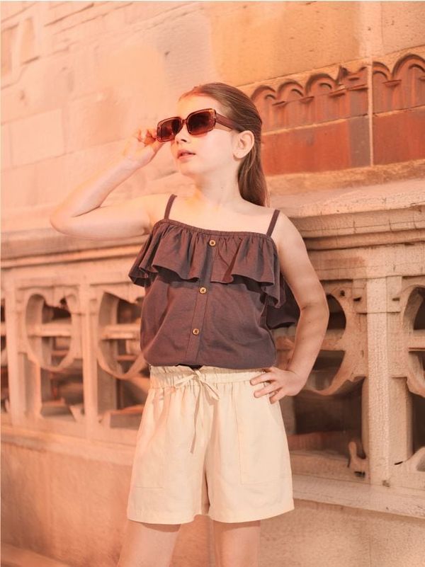 Sinsay Sinsay - Majica kratkih rukava - smeđe