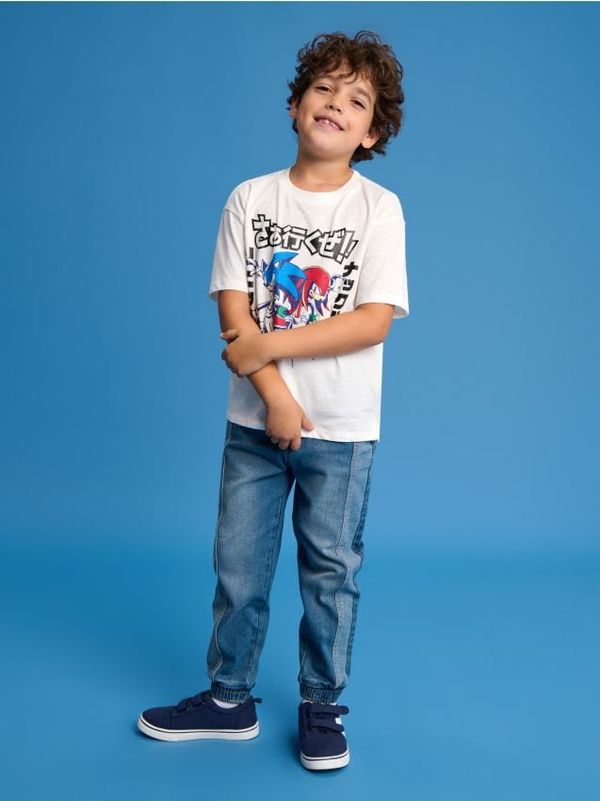 Sinsay Sinsay - Majica kratkih rukava Sonic the Hedgehog - bijelo