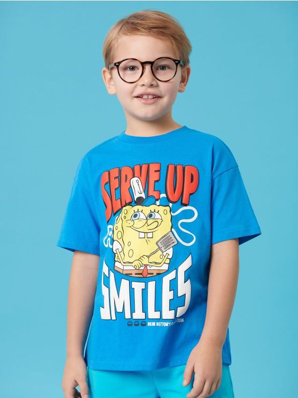 Sinsay Sinsay - Majica kratkih rukava SpongeBob - plava