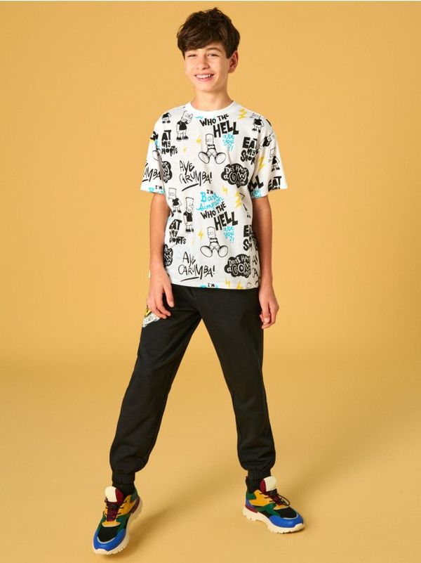 Sinsay Sinsay - Majica kratkih rukava The Simpsons - bijelo