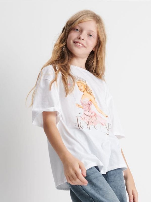 Sinsay Sinsay - Majica kratkih rukava Wicked - bijelo