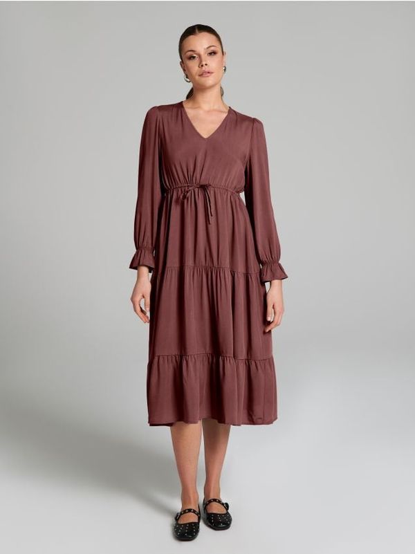 Sinsay Sinsay - Midi haljina - crveno