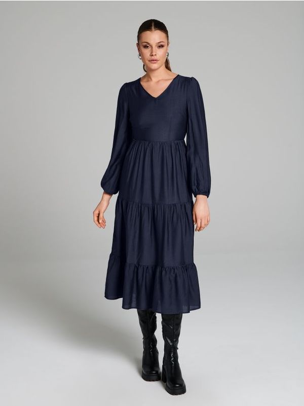 Sinsay Sinsay - Midi haljina - mid blue