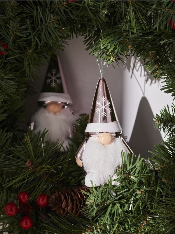 Sinsay Sinsay - Novogodišnji ukrasi 3 pack - roze