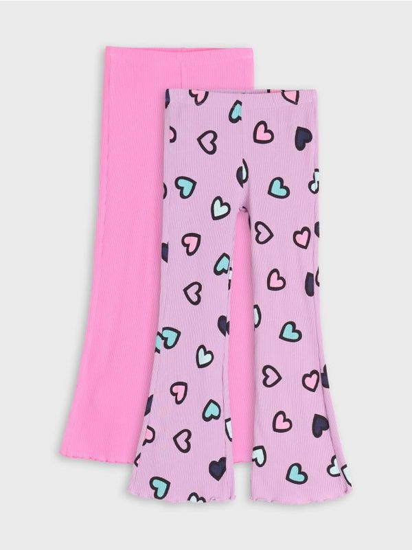 Sinsay Sinsay - Pantalone 2 pack - više boja