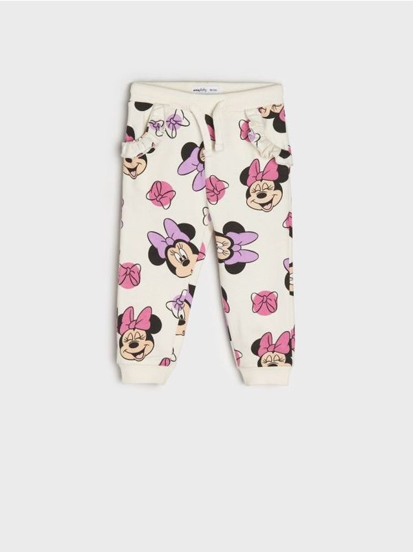 Sinsay Sinsay - Pantalone Minnie Mouse - krem