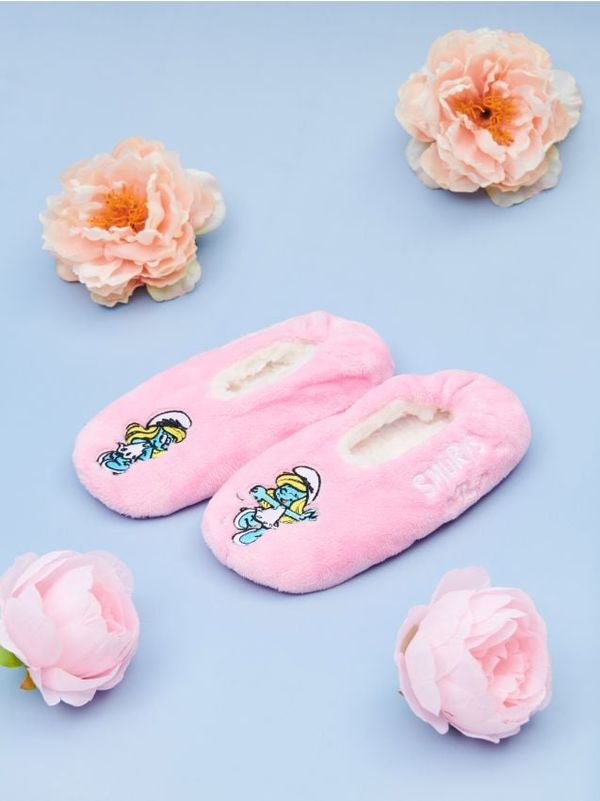 Sinsay Sinsay - Papuče The Smurfs - roze