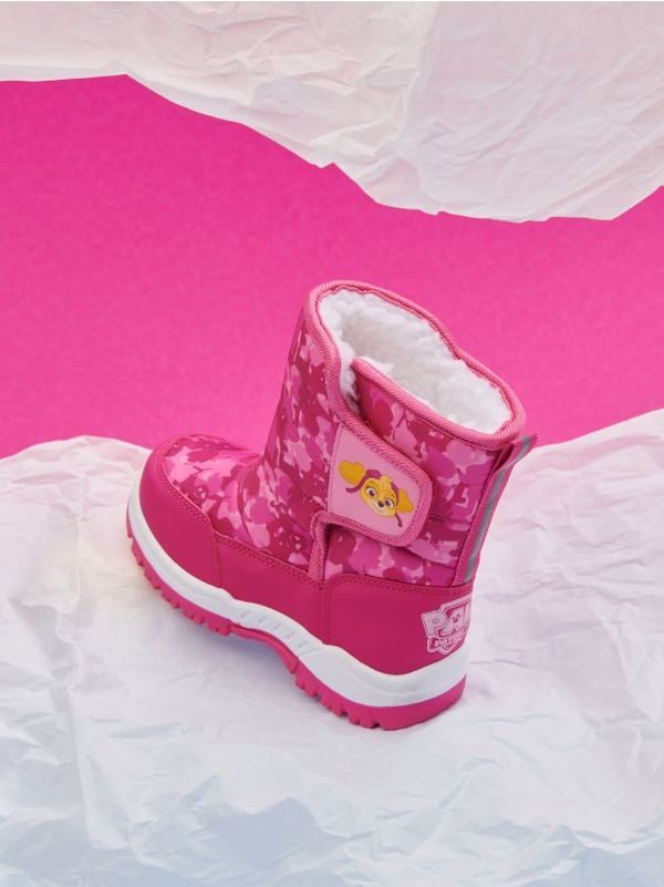 Sinsay Sinsay - PAW Patrol snow boots - boja fuksije"