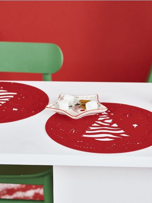 Sinsay Sinsay - Podmetač za sto - 2 komada - crveno