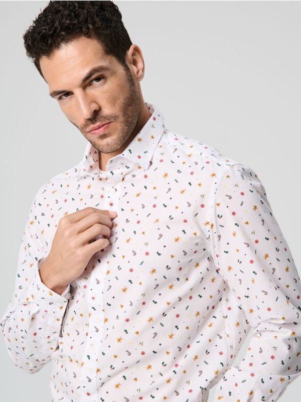 Sinsay Sinsay - Praznična košulja - bijelo