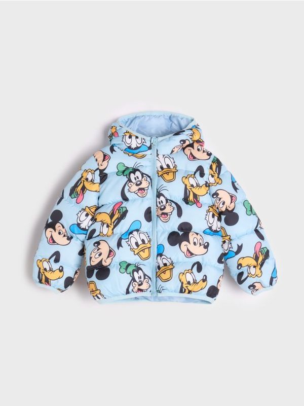 Sinsay Sinsay - Prošivena jakna Mouse Mickey - plava