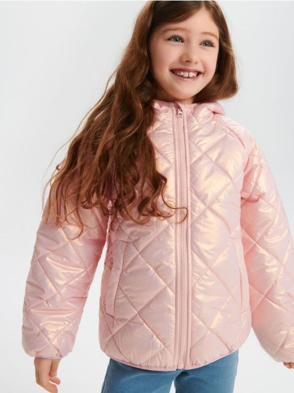 Sinsay Sinsay - Prošivena jakna - roze