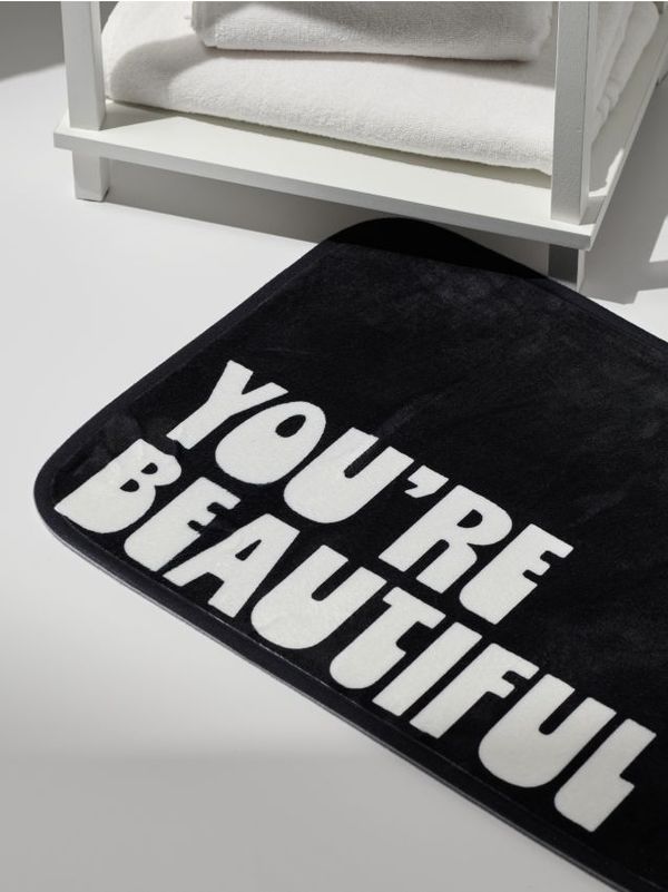 Sinsay Sinsay - Prostirka za kupatilo - crno