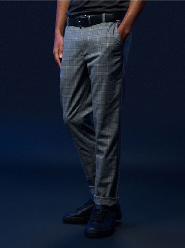 Sinsay Sinsay - Slim chino pantalone - sivo