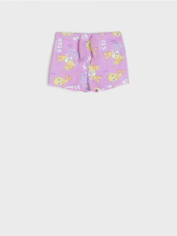 Sinsay Sinsay - Šorc Looney Tunes - ljubičasta