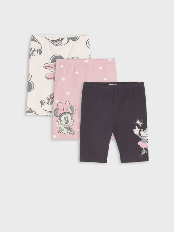 Sinsay Sinsay - Tajice 3 pack Mickey Minnie - roze